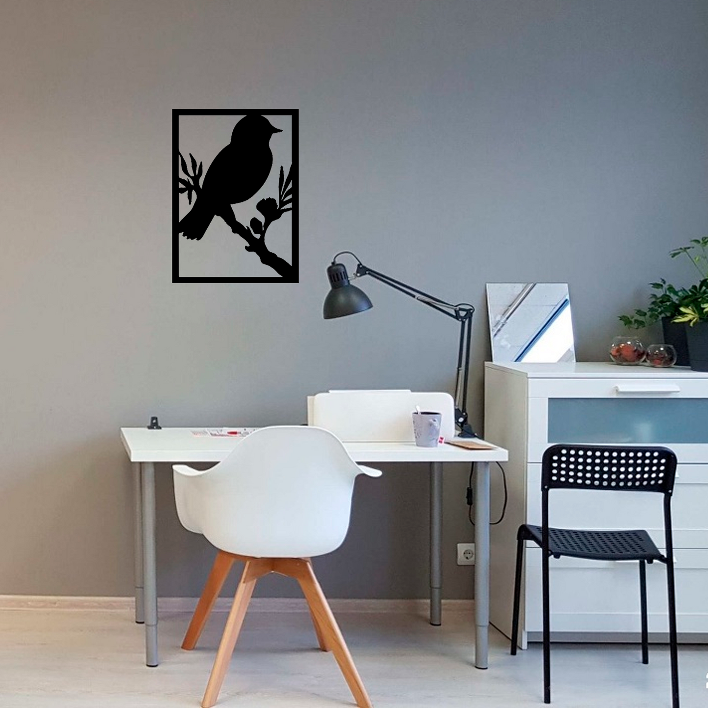 Pájaro. 40 x 29 cms.