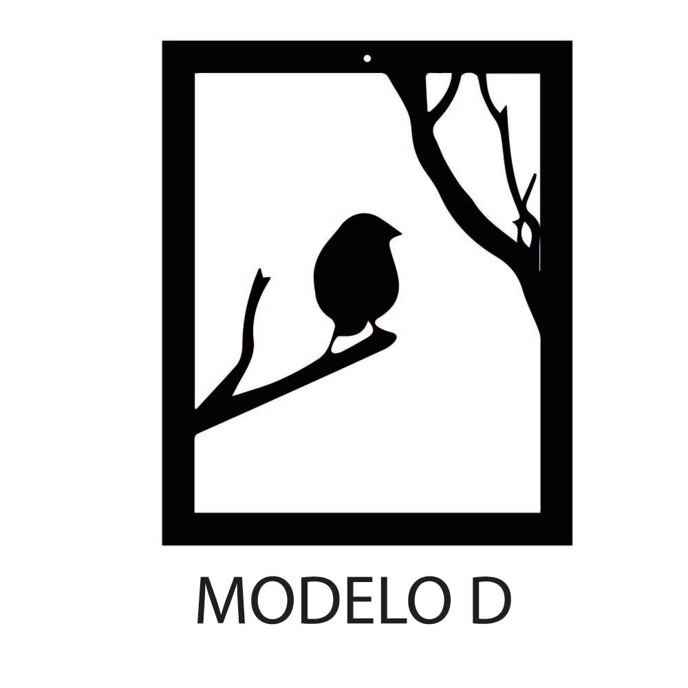 Pájaros 40 x 32 cms.