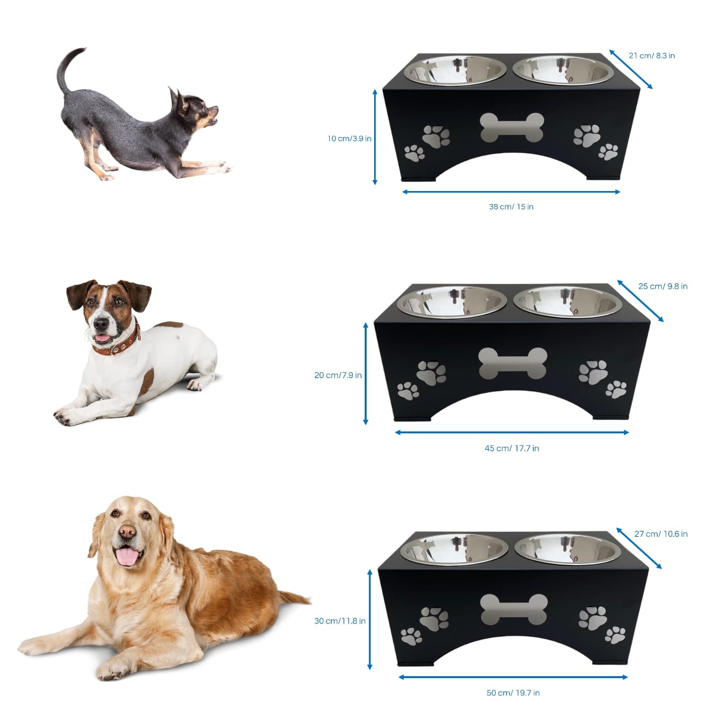 Comedero elevado para mascotas